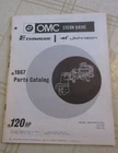 1967 Omc Evinrude Johnson 120 Hp CU-15S CUE-15S Stern Drive Parts Catalog Used. Price: $11.00.
