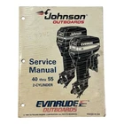 Evinrude Johnson Outboards 503148, 40 Thru 55 2-CYLINDER Service Manual Used. Price: $31.99.