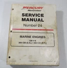 Mercury Mercruiser 90-861327-1 Marine Engines Gm V-8 Service Manual #24 (1999) Used. Price: $29.99.