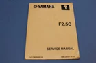Used Yamaha Service Manual LIT-18616-02-54 F2.5C 69M-28197-1F-11 New. Price: $15.95.