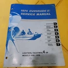 1974 Evinrude Service Manual Lightwin Yachtwin Hp #5012 Used. Price: $10.99.