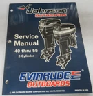 1995 Omc Johnson Evinrude 40 Thru 55 2-CYLINDER Service Manual P/n 507124 Used. Price: $59.29.