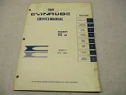 4597 Omc 1969 Evinrude Outboard Service Repair Manual 55 Hp Triumph Models Used. Price: $21.95.