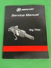 Oem Mercury Service Manual Big Tiller Outboard P# 90-856249 Factory Excellent Used. Price: $18.97.