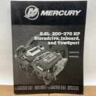 Mercury 90-8M0119306, 6.2L 300-370 Hp Sterndrive, Inboard, And Towsport Manual Used. Price: $49.99.