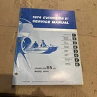 1974 Evinrude 5020 Service Manual Starflite Hp Model 85493 Omc Used. Price: $20.00.