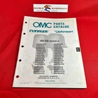 1988 Omc Evinrude Johnson 40 50 Models Parts Catalog 432221 Manual Final Used. Price: $14.99.
