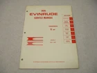 4683 Omc Evinrude Outboard Service Repair Manual Hp Fisherman 6002 6003 1970 Used. Price: $21.95.