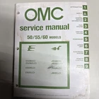 1981 Omc Outboard Marine 50/55/60 Models Service Manual P/n 392073 Used. Price: $25.00.