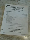 Mercruiser Marine 140 B Engine Parts Catalog Manual 1965 C-90-33926 Oem Used. Price: $6.29.
