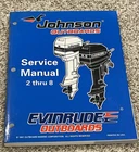 1998 Omc Johnson Evinrude Ec Thru Service Manual P/n 520202 Used. Price: $15.00.