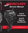 2002 Mercury 9.9 And Hp Fourstroke Bigfoot Manual Part 90-856159R02 Usb New. Price: $19.95.