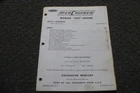 1970-1971 Mercury Mercruiser 390 Engine Parts Catalog Manual 2781129- C9057572ZX Used. Price: $108.18.
