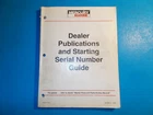 Mercury Marine Dealer Publications And Starting Serial Number Guide 90-830571 Used. Price: $8.95.