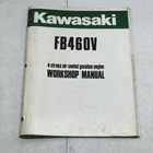 Kawasaki 99924-2011 FB460V Engine Workshop Service Repair Manual Acceptable. Price: $19.99.
