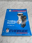 Omc Johnson Evinrude Service Manual "er" Models 85 Thru 115 Hp #500610 Used. Price: $55.08.
