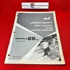 1969 Johnson 25 Hp Sea Horse Parts Catalog 383869 Evinrude Prelim Manual Used. Price: $12.49.