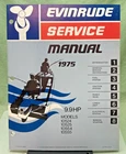 New Genuine Evinrude 5090 9.9 Hp Model Service Manual 1975. Price: $62.46.