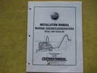 Westerbeke Installation Manual - Marine Engines & Generators Diesel And Gas Used. Price: $15.00.