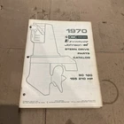 384406 1970 Omc Stringer 90-210 Hp Stern Drive Parts Catalog Final Edition Used. Price: $10.00.