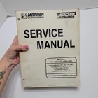 Mariner Mercury Service Manual 90-824052R2 135 150 175 225 1997 SN0D082000 + Used. Price: $35.00.