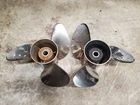 Pair Of 14 3/4" X 19P Omc Evinrude Johnson Viper Ss Propellers, P5398 P5399 Used. Price: $423.00.
