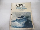 1982 Omc Stern Drive 2.5/3.0/3.8/5.0/5.7 Litre Models Service Manual P/n 983441 Used. Price: $35.57.