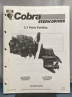 Omc Cobra 986541-986548, 9864550, 986842 Parts Catalogs Used. Price: $118.16.