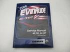 5006570 Brp Evinrude Outboard Service Repair Manual Sd E-tec 40-60 Hp 2006 Used. Price: $64.25.