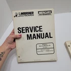 1993 Mercury Mariner Outboard Factory Service Manual 90-822900 225 Hp Litre Used. Price: $12.00.