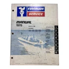Evinrude Service 5394, 1978 9.9/15 Hp Outboard Marine Manual Used. Price: $70.99.