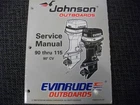 1997 Eu Johnson Evinrude Outboard 507267 90 Thru 115 Hp Cv Factory Manual Used. Price: $42.99.