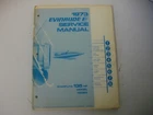 1973 Omc Evinrude Outboard Factory Service Manual 4912 135 Hp Starflite Models Used. Price: $15.99.