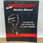 2009 Mercury 115-175 Pro 2.5 Liter Optimax Service Manual P/n 90-859494R02 Used. Price: $64.99.