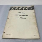 Force Outboards 50 Hp Service Manual 1984-1986 OB4129 Used. Price: $14.99.