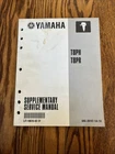 Yamaha Marine Outboards T8PH T8PR Supplementary Service Manual LIT-18616-02-31 Used. Price: $7.99.