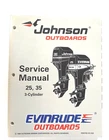 1997 Omc 25 35 Hp 3CYL Johnson Evinrude Service Shop Manual 507264 Free Priority Used. Price: $107.88.