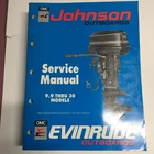 1989 Omc Johnson Evinrude Outboard 9.9 Thru 30 Models Service Manual P/n 507871 Used. Price: $17.00.