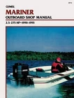 New Clymer Mariner B715 Outboard Shop Manual 1990-1993 024185760696 Brand. Price: $37.95.