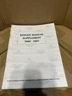 2000-2001 Johnson Evinrude Service Manual Supplement P/n 787132 Used. Price: $12.50.