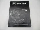 90-8M0122848 2018 Mercury Marine Service Repair Manual 240 Hp Efi Jet Drive Used. Price: $41.50.