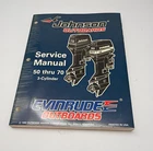 Vtg 1995 Omc Johnson Evinrude Thru 70 3-CYLINDER Service Manual P/n 507125 Used. Price: $21.12.