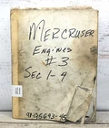 Mercury Marine Mercruiser 90-95693 Service Manual #3 Section 1-4 Used. Price: $20.00.