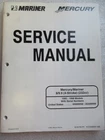 1996 Mercury Mariner 8/9.9 4-STROKE 232CC Factory Service Manual P/n 90-827857R1 Used. Price: $13.91.