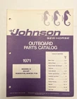 1971 Johnson Omc 50 Hp Parts Catalog Sea-horse P/n 386214 Vintage Used. Price: $44.80.