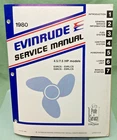 New Genuine Evinrude 5490 4.5/7.5 Hp Models Service Manual 1980. Price: $129.98.