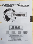 1995 Evinrude Johnson Omc Parts Catalog 20/25/30 Remote Models P/n 438153 Used. Price: $14.99.
