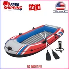 Ozark Trail 4-PERSON Inflatable Recreational Raft Set 9'10" X 50" New. Price: $98.76.