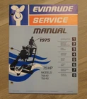 1975 Evinrude 5096 Service Manual, Hp Model 75542, 75543 Used. Price: $9.99.