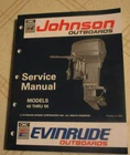 1992 Omc Johnson Evinrude 25 40 45 48 55 Hp Outboard Service Manual 508143 Used. Price: $41.00.